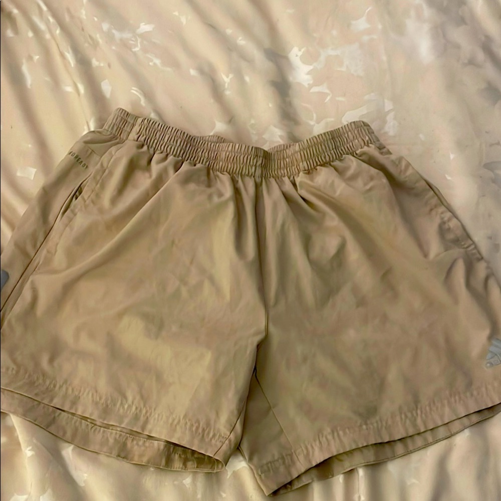 Tan Running Shorts